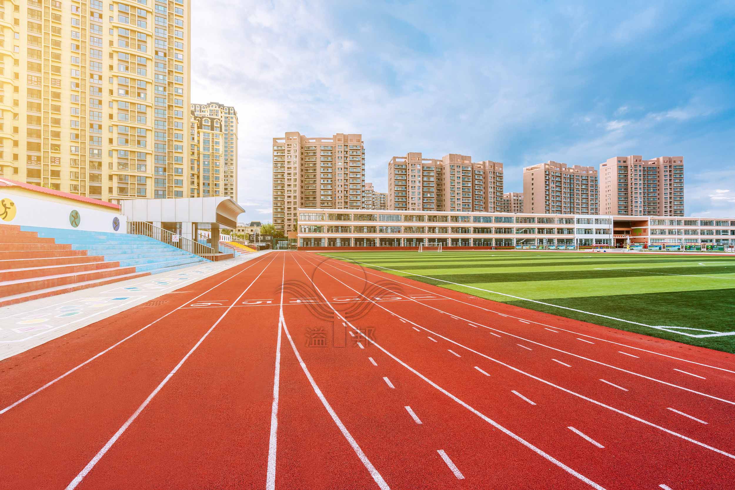 半預制型跑道